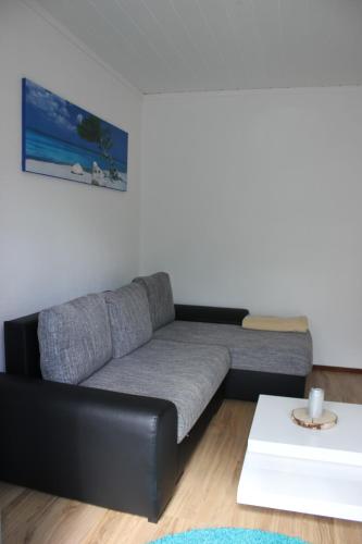Posezení v ubytování Ferienwohnung bei den Externsteinen