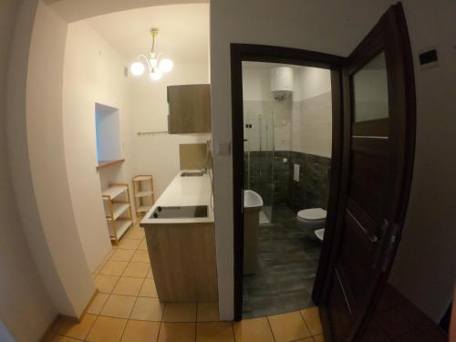 Bilik mandi di Apartament Tylas 2