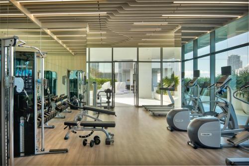 Γυμναστήριο ή/και όργανα γυμναστικής στο Oakwood Apartments Sanya