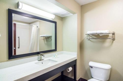 Ένα μπάνιο στο Quality Inn & Suites Canton, GA