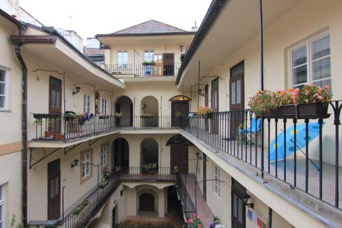 Balkón nebo terasa v ubytování Mala Strana apartment 1