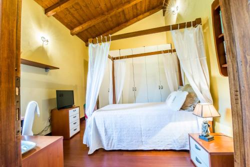 Postel nebo postele na pokoji v ubytování B&b Antica Dimora Quarello