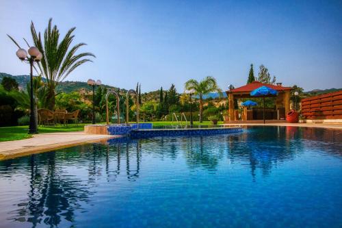 Bazén v ubytování Anasia Villa by AgroHolidays nebo v jeho okolí