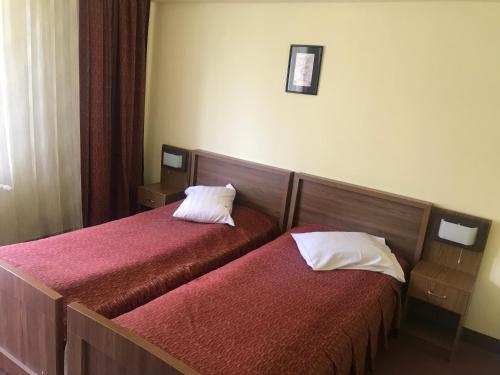 Postel nebo postele na pokoji v ubytování Hotel Iasicon