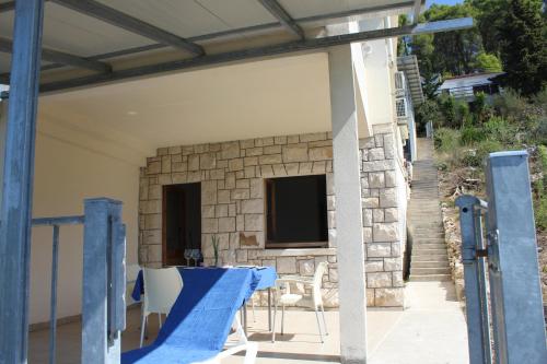 Balkón nebo terasa v ubytování Apartments Andrea