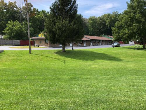 Zahrada ubytování Chateau Lodge
