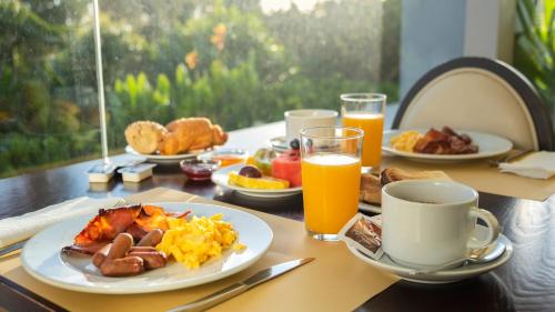 Mad på lejlighedshotellet eller i nærheden