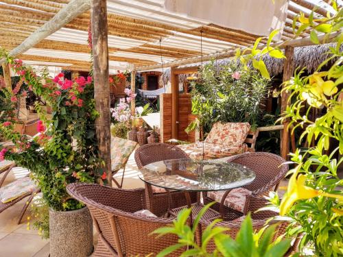 Κήπος έξω από το Jardim dos Orixás