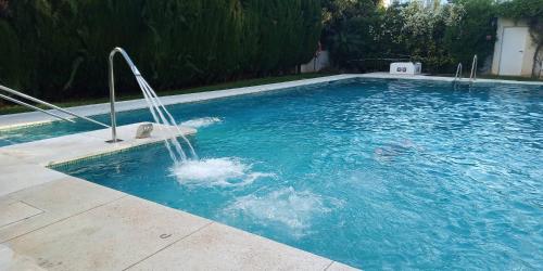PUERTO BANUS second line beach with private parking and pool ...