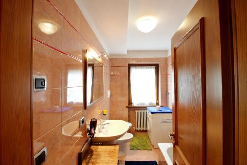 Koupelna v ubytování Nonostantetutto B&B