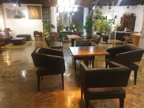 Loungen eller baren på Daegu Gyeong`s Hostel - Foreigner Only