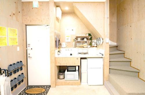 Dapur atau dapur kecil di SMILE STAY Shinnakano