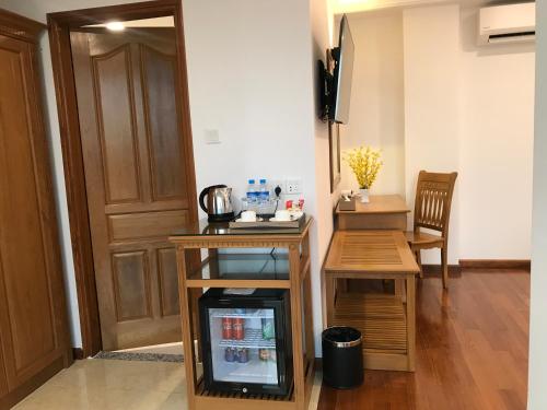 Dapur atau dapur kecil di Dragon Phoenix Hotel