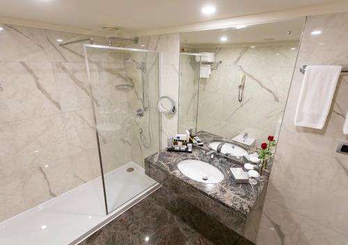 Koupelna v ubytování Zorlu Grand Hotel Trabzon