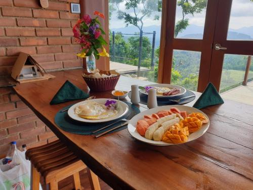 Jídlo v chaty nebo okolí