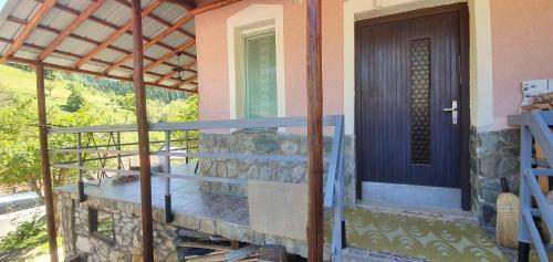 Balkón nebo terasa v ubytování Villa Vrben