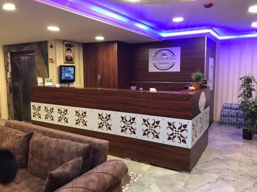 Vstupní hala nebo recepce v ubytování Özgür Hotel