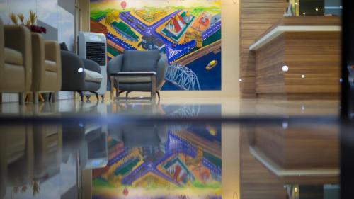 Posezení v ubytování ARAYA HOTEL