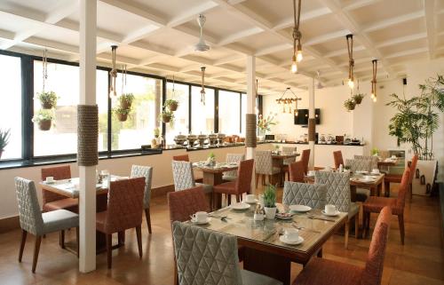 Restaurant o un lloc per menjar a Ahuja Residency Sunder Nagar