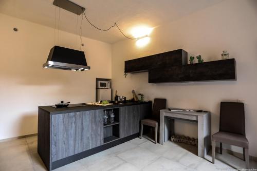 Una cocina o cocineta en The Tower's Garden