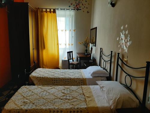 Camere Del Reにあるベッド
