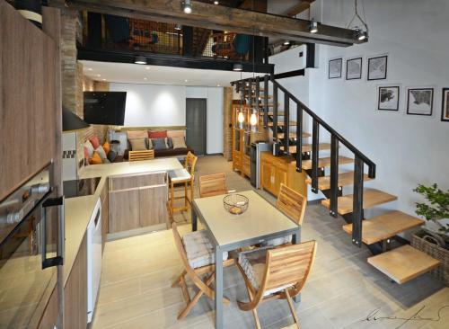 A seating area at Casita en el Cabañal con Patio