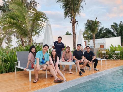 Clients de l'établissement MEET Boutique Resort