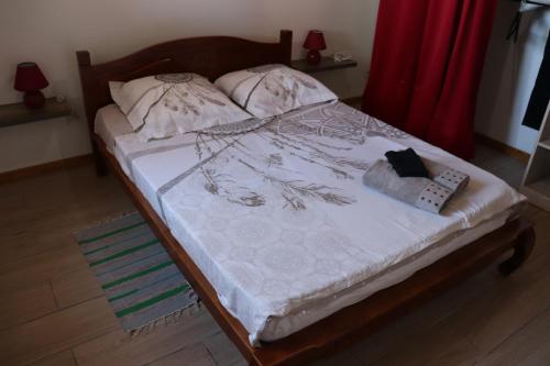 Postel nebo postele na pokoji v ubytování Le 109