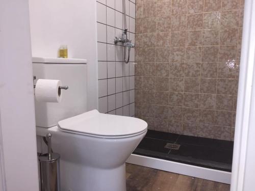 Koupelna v ubytování Rochinha Cozy Home
