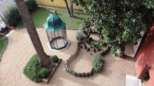 Κήπος έξω από το Aparthotel Can Gallart