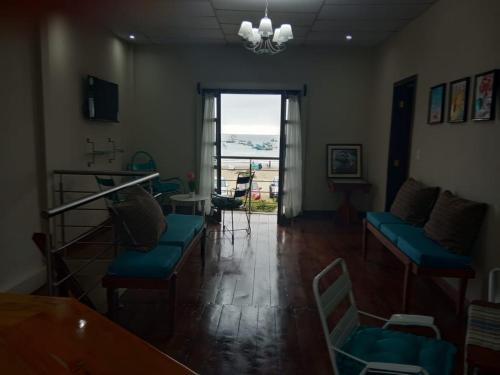 Χώρος καθιστικού στο Estancia Puerto López