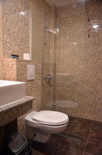 Ένα μπάνιο στο Boulevard Luxury Apartments City Center Ohrid