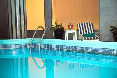 Bazén v ubytování Nova Park Hotel nebo v jeho okolí