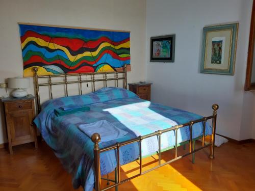 Postel nebo postele na pokoji v ubytování casa vacanze Rita