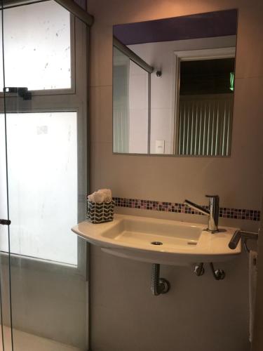 Koupelna v ubytování Departamento - Edificio Los Naranjos