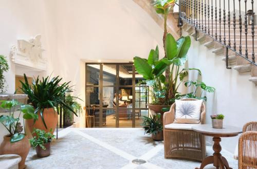 Posezení v ubytování Hotel Antigua Palma - Casa Noble