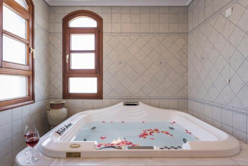 Bilik mandi di Iason Villas – Chania, Crete
