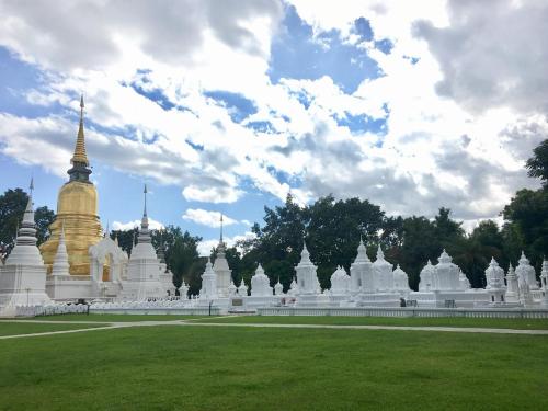 Et lokalt vartegn tæt på lejlighedshotellet