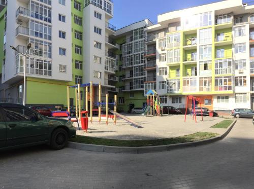 Kawasan permainan kanak-kanak di Scandinavian apartment