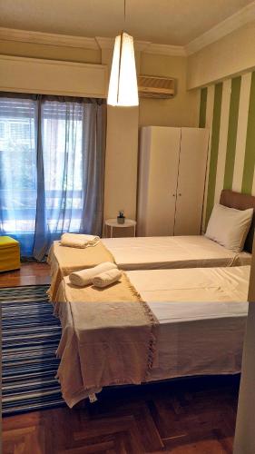 Athens Stadium path quiet & central 4 persons apartment