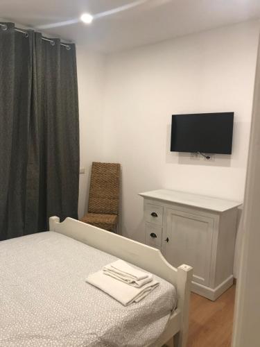 TV a/nebo společenská místnost v ubytování A casa di Titty