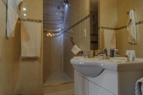 Koupelna v ubytování B&B Nord Sud