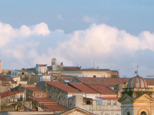 Vue générale sur Sassari ou vue de la ville depuis le B&B/chambre d'hôtes
