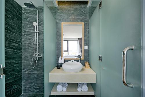 Koupelna v ubytování Seashore Hotel & Apartment
