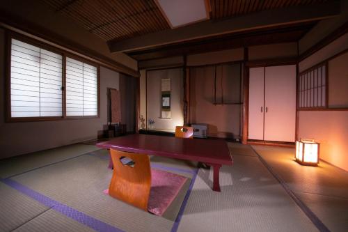 京の宿北海館　お花坊にあるシーティングエリア