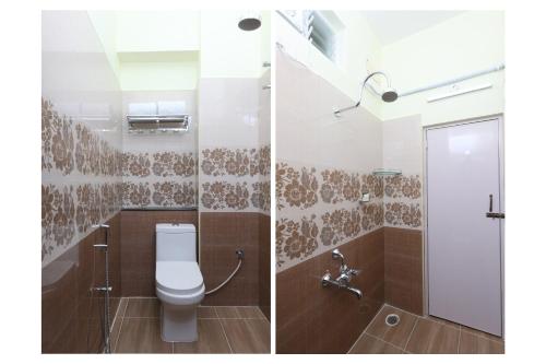 Koupelna v ubytování Hotel Ramcharan Residency, Tirupati