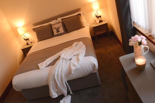 Кровать или кровати в номере Victoria House Bed and Breakfast