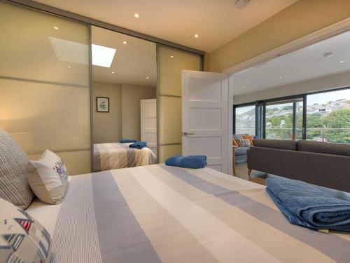 Voodi või voodid majutusasutuse Junket Studio toas