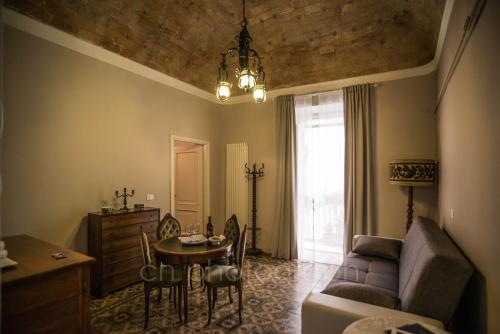 Zona d'estar a La Dimora del Falconiere - Luxury Suites