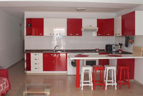 Dapur atau dapur kecil di Delfin Playa